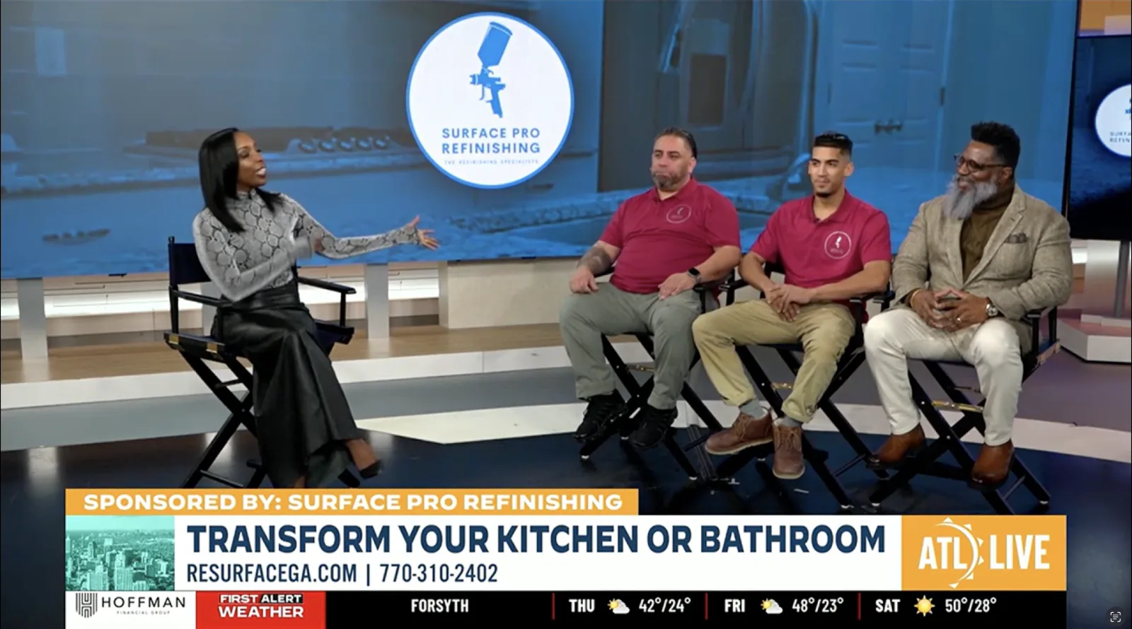 Surface Pro Refinishing featured on Atlanta News First